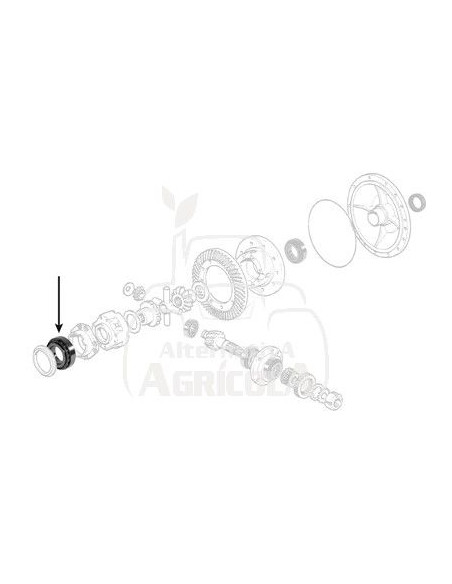 RODAMIENTO DE RODILLOS CÓNICO Ø 108 x 158,75 x 24 mm