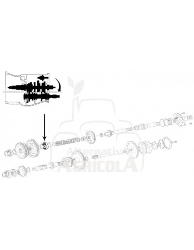 RODAMIENTO 80 x 39,9 x 17,9 MM
