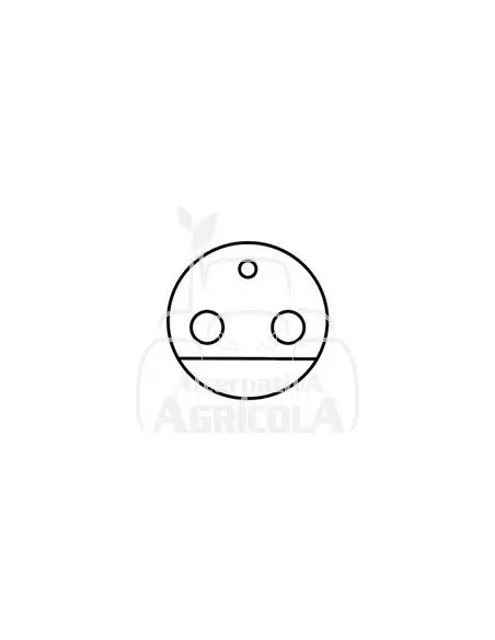 Enchufe de plásticos 3 polos hembras - 12/24 V