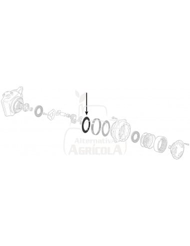 RETÉN Ø 165 x 190 x 15,5/17 mm