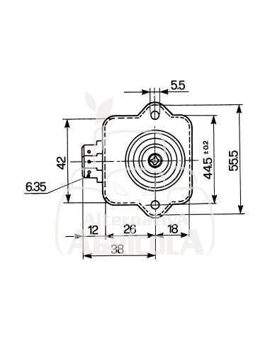Botón interruptor de la válvula de control doble 83958354