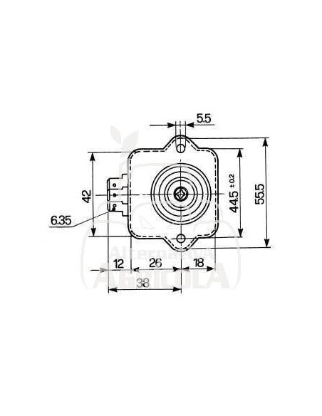 Botón interruptor de la válvula de control doble 83958354