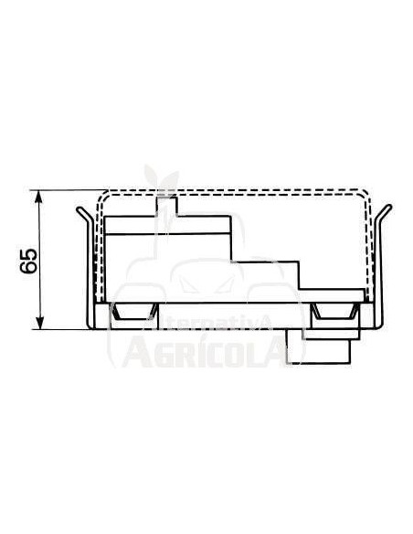 Caja para fusibles de clavija - 26x mini clavijas planas 5164213