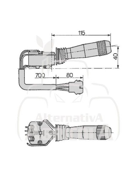 INTERRUPTOR COMBINADO 2 POSICIONES