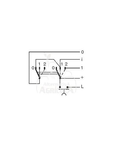 INTERRUPTOR COMBINADO 2 POSICIONES