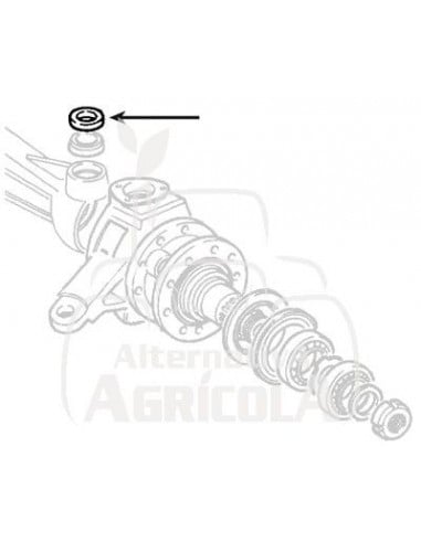 RETÉN MANGUETA Ø 56 x 70 x 8 mm