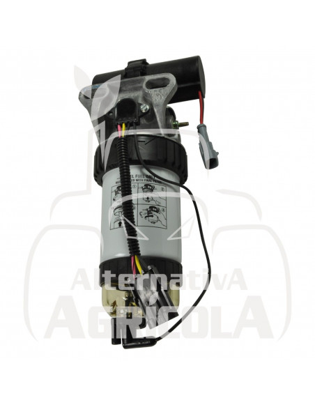 MONTAJE DE FILTRO CON BOMBA ELÉCTRICA