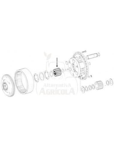 Piñón / engranaje planetario 3230265R1