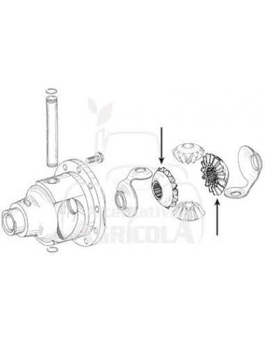 PIÑÓN / ENGRANAJE PLANETARIO Z 18