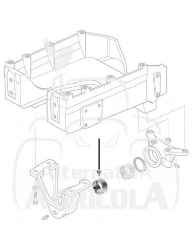 CASQUILLO Ø 80 x 86 x 40 mm