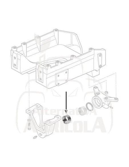 CASQUILLO Ø 80 x 86 x 40 mm