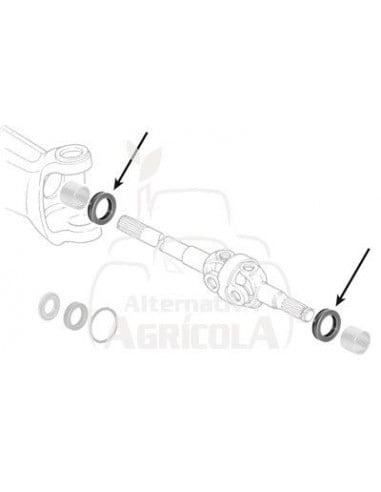 RETÉN Ø 55 x 82 x 16,5 mm