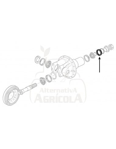 RETÉN Ø 55 x 82 x 16,5 mm