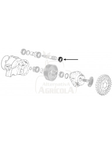 RODAMIENTO Ø 45 x 75 x 20 mm