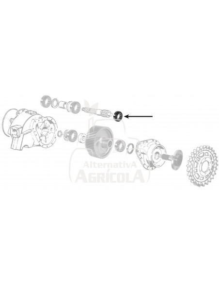 RODAMIENTO Ø 45 x 75 x 20 mm