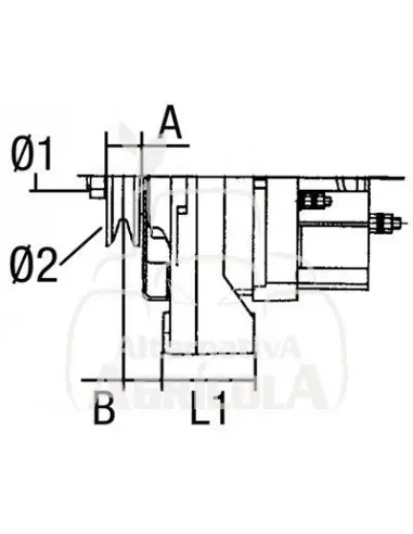 ALTERNADOR 12V/14V 150A