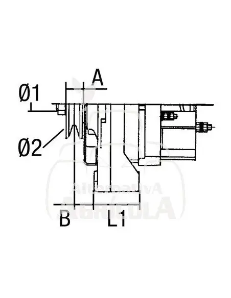 ALTERNADOR 12V/14V 150A