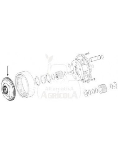 SOPORTE CORONA DENTADA