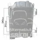 Radiador Tractores John Deere series 50 y 55