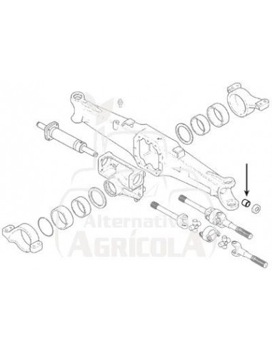 CASQUILLO Ø 30 X 34 X 30 MM