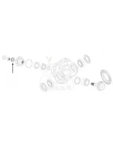 ARANDELA DE TOPE Ø 41 X 69 X 2 MM