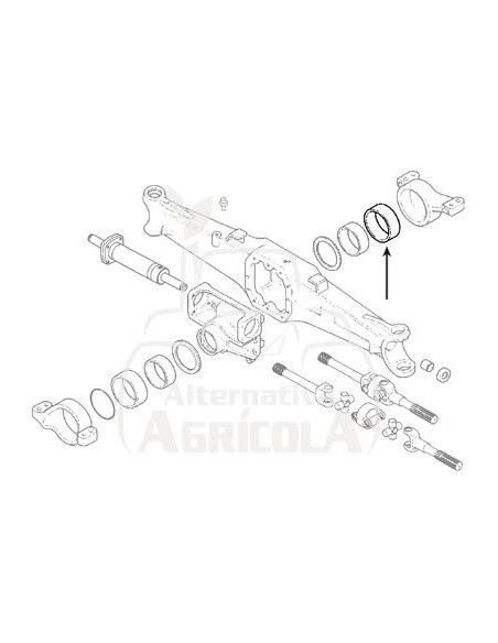 CASQUILLO Ø 115 X 125 X 42 MM