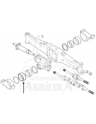 CASQUILLO Ø 115 X 125 X 42 MM