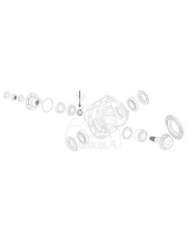 CASQUILLO Ø 42 X 45 X 22.7 MM