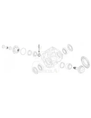 CASQUILLO Ø 42 X 45 X 22.7 MM