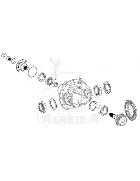 CASQUILLO Ø 42 X 45 X 22.7 MM