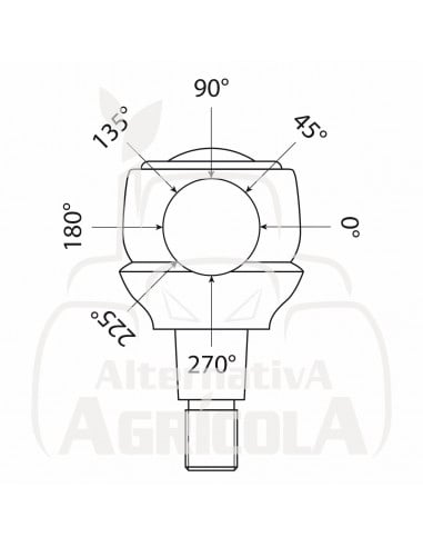 Barra de dirección izquierda AL68724