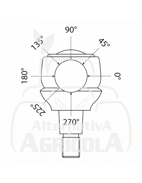 Barra de dirección izquierda AL68724