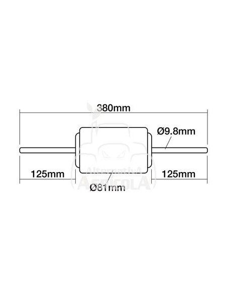 MOTOR DEL VENTILADOR 12v