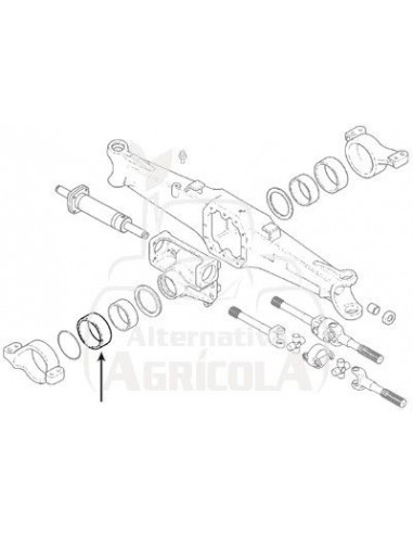 CASQUILLO Ø 125 X 135 X 42 MM