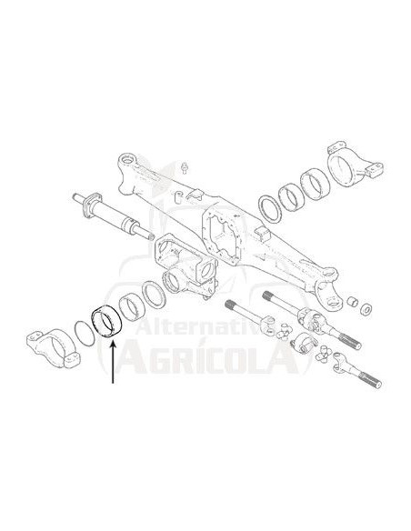 CASQUILLO Ø 125 X 135 X 42 MM