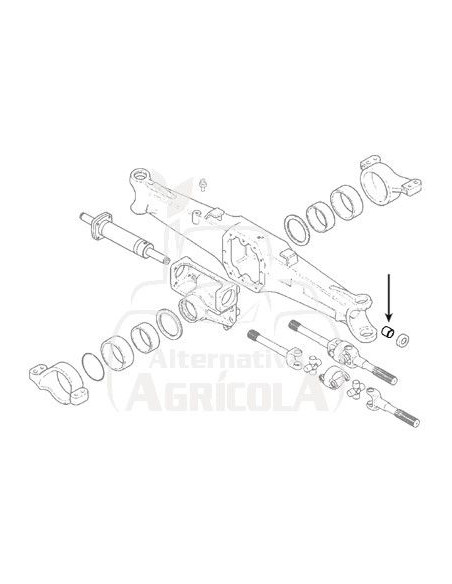 CASQUILLO Ø 34 x 44,3 x 30 mm
