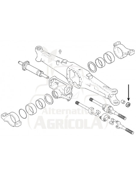 CASQUILLO Ø 34 x 44,3 x 30 mm