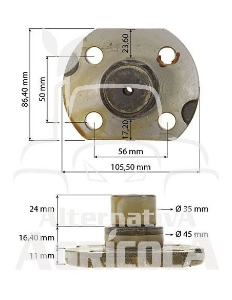 PIVOTE DE GIRO SUPERIOR