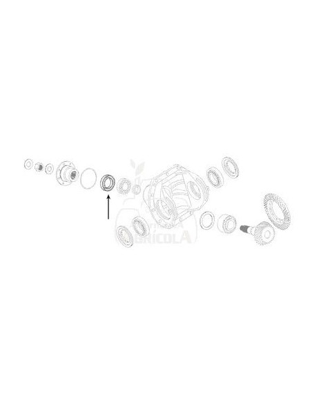 Retén Ø 35 x 50 x 10 mm 83946627