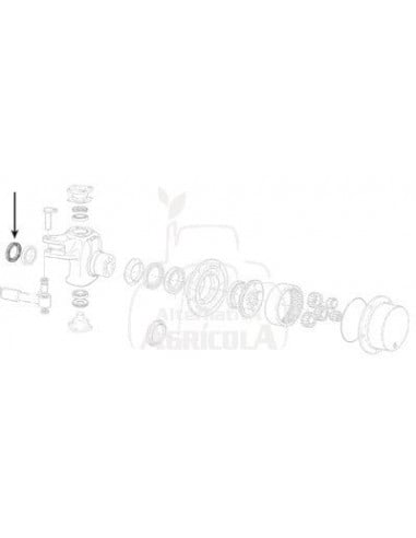 RETÉN Ø  45 x 65 x 18.5 MM