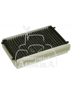 FILTRO DE CABINA CARBÓN ACTIVADO 190X128X39.75 MM