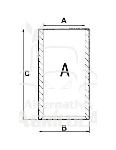 CAMISA DE CILINDRO SEMITERMINADA Ø 104 X 107.10 MM - L 198 MM