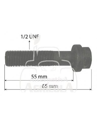 TORNILLO BIELA 1/2" UNF x L 56 mm