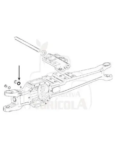 JUNTA DE COBRE Ø 30 x 36 x 2 mm