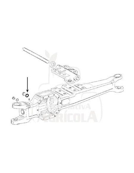 JUNTA DE COBRE Ø 30 x 36 x 2 mm