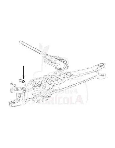 JUNTA DE COBRE Ø 30 x 36 x 2 mm
