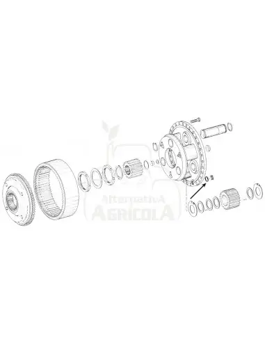 JUNTA DE COBRE Ø 30 x 36 x 2 mm