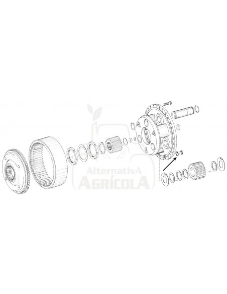 JUNTA DE COBRE Ø 30 x 36 x 2 mm