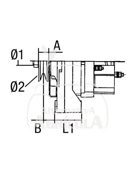 ALTERNADOR 12V/14V 140A
