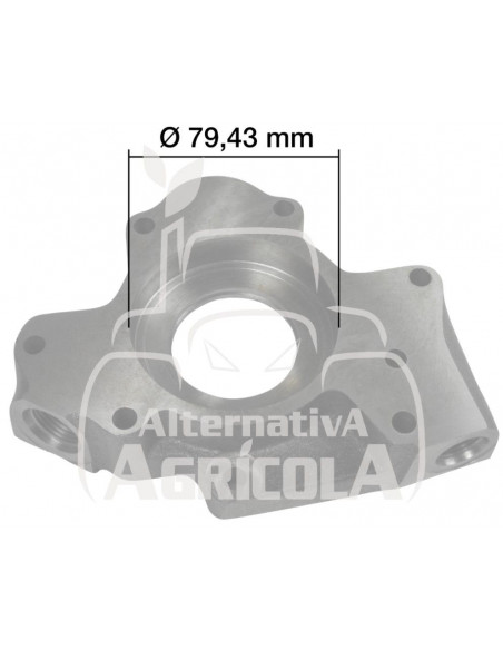 BOMBA HIDRÁULICA 16/32 Z SIN RODAMIENTO